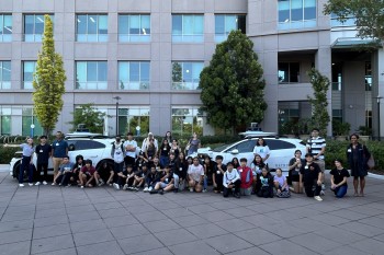 Silicon Valley Education Foundation students visit Waymo