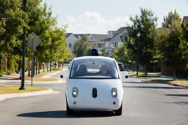 Waymo's fully autonomous reference vehicle, Firefly