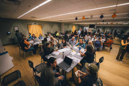 A "Grow Local Tempe" workshop, hosted with Unlimited Potential at the Escalante Community Center