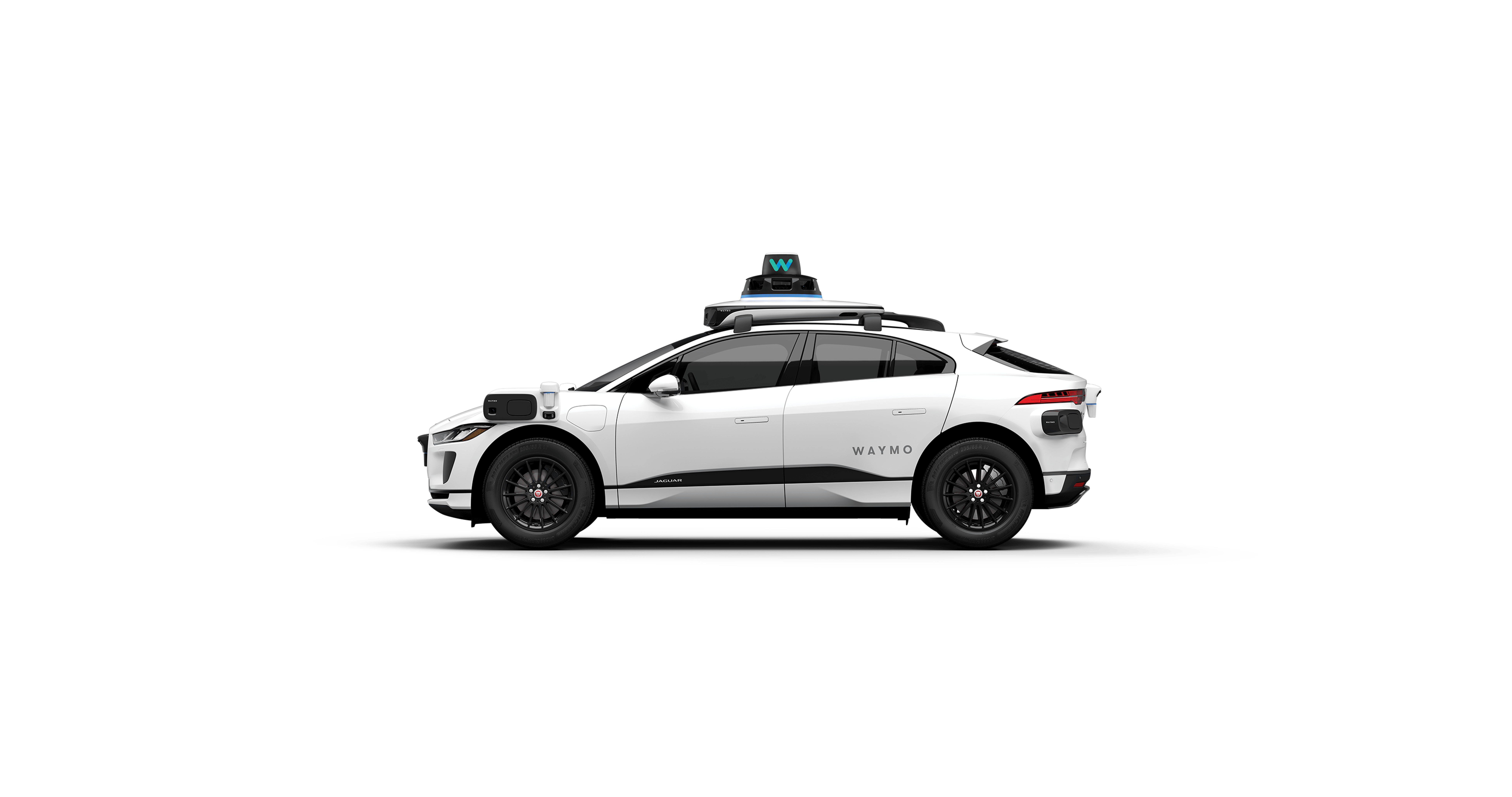 Waymo’s fully autonomous Jaguar I-PACE